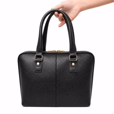 کیف رودوشی زنانه چرم طبیعی مدل النا افیس2