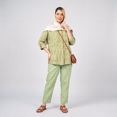 مانتو شومیزی زنانه مدل 9698